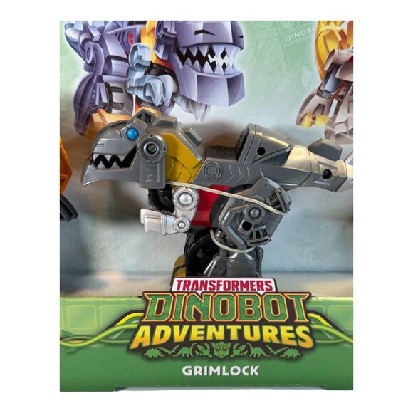 Transformers Dinobot Adventures Grimlock Predaking Snarl Action Figures Set - Picture 5 of 6
